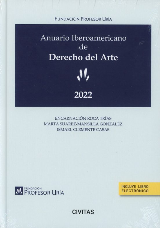 Anuario Iberoamericano De Derecho Del Arte 2022