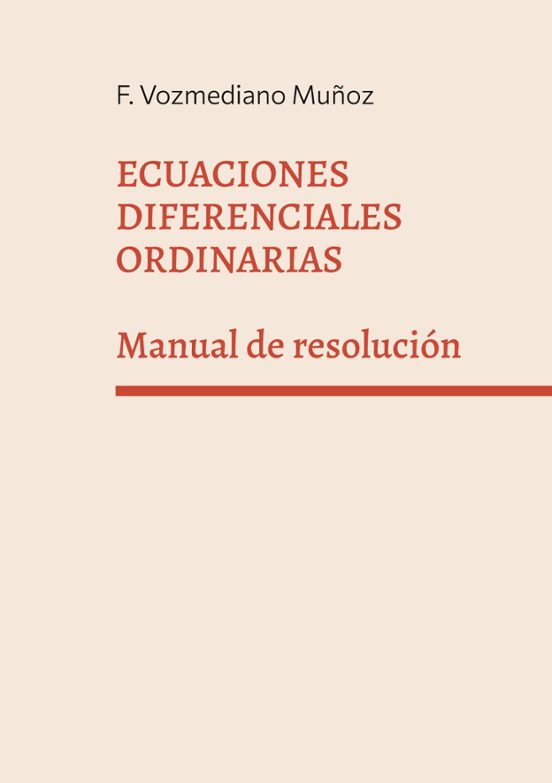 Ecuaciones Diferenciales Ordinarias