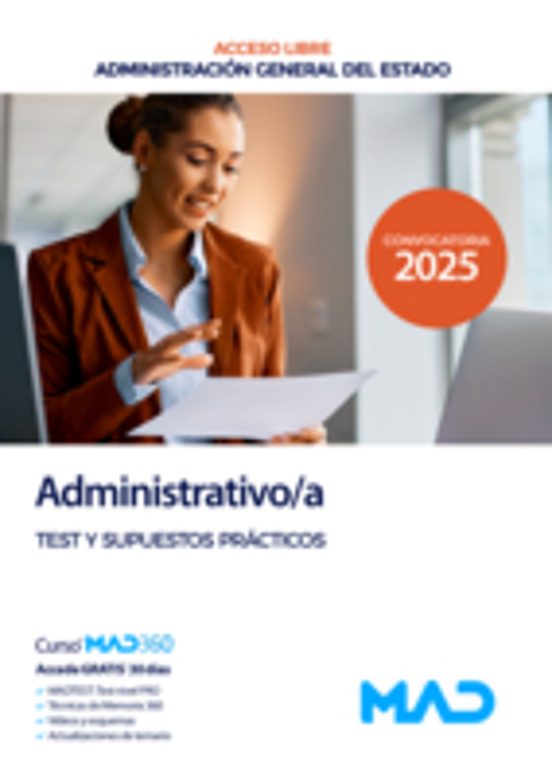 Administrativo Del Estado. Test Y Supuestos Prácticos