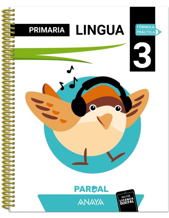 Lingua 3º Primaria Pardal Fórmula Práctica Galicia