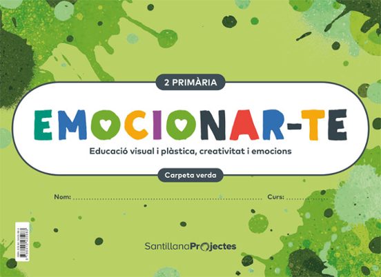 Plastica 2º Educacion Primaria Verde Quad + Fichas Serie Emociona Rte