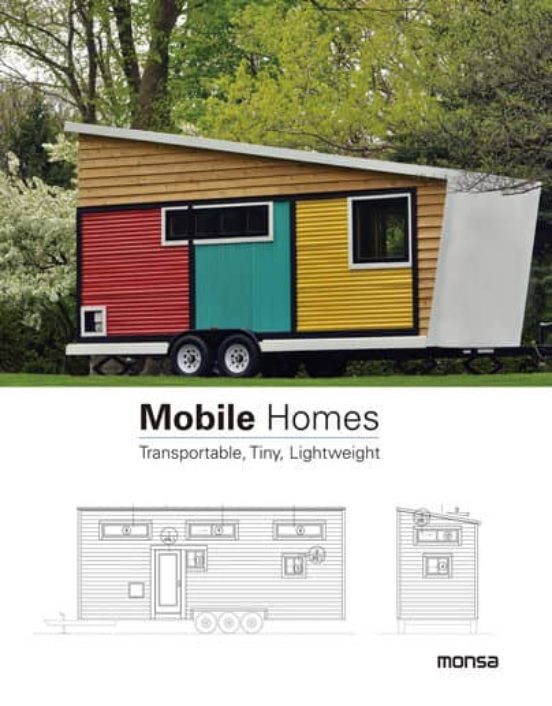 Mobile Homes. Transportable Tiny Lightweight