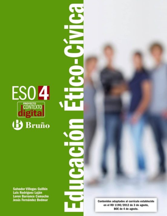 Contextodigital Educacion Etico-Civica 4 ESO - 3 Volúmenes