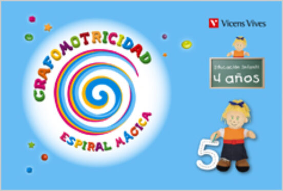 Espiral Magica. Grafomotricidad. 4 Años