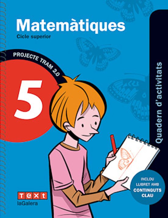 Matemàtiques 5 5º Educacion Primaria Quadern Activitats Tram 2.0 Idiom