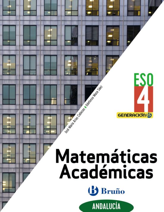 Generación B Matemáticas Académicas 4 ESO Andalucía