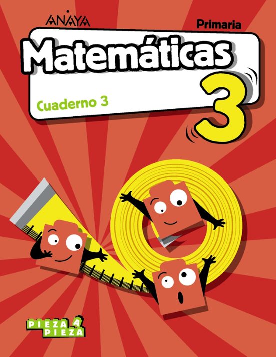 Matemáticas 3º Educacion Primaria Cuaderno 3 Madrid Cast Ed 2018
