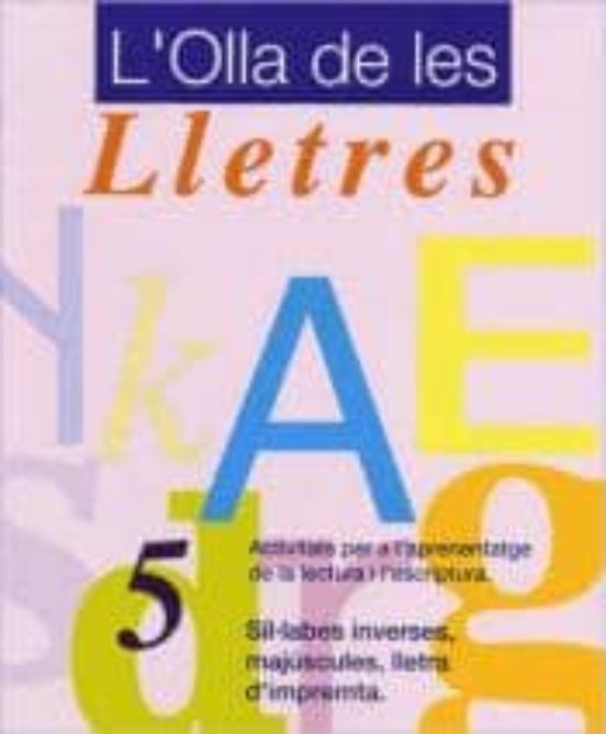 Nº 5 Síl·labes Inverses Majúscules Lletra D Impremta