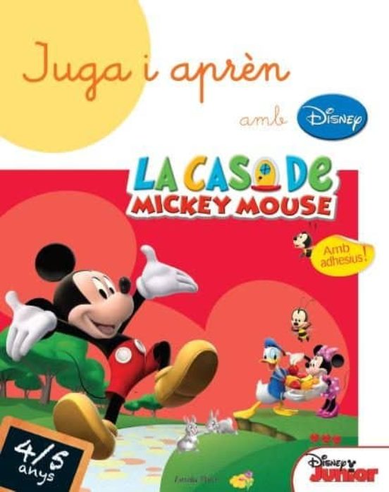 Juga I Aprèn Amb La Casa De Mickey Mouse 4-5 Anys