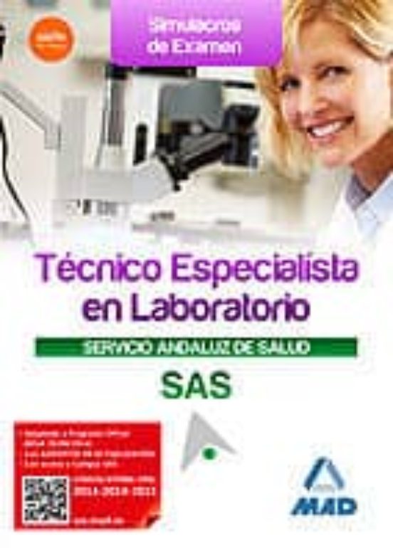 Técnicos Especialistas En Laboratorio Del Servicio Andaluz De Salud. Simulacros De Examen