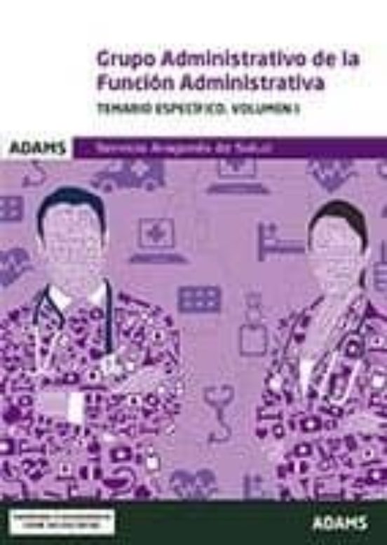 Grupo Administrativo De La Funcion Administrativa Temario Especifico V