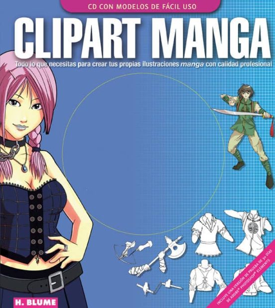 Clipart Manga: Todo Lo Que Necesitas Para Crear Tus Propias Ilust Raci