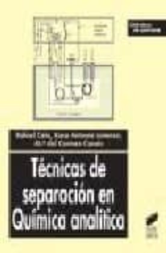 Tecnicas De Separacion En Quimica Analitica