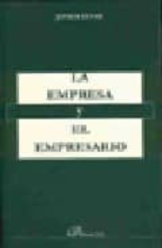 La Empresa Y El Empresario