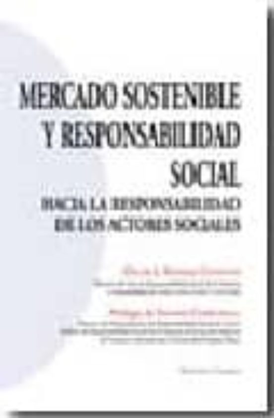 Mercado Sostenible Y Responsabilidad Social