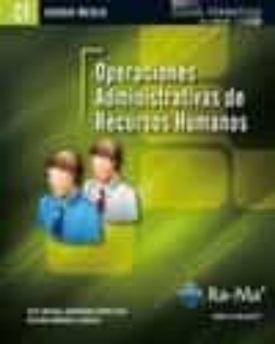 Operaciones Administrativas De Recursos Humanos
