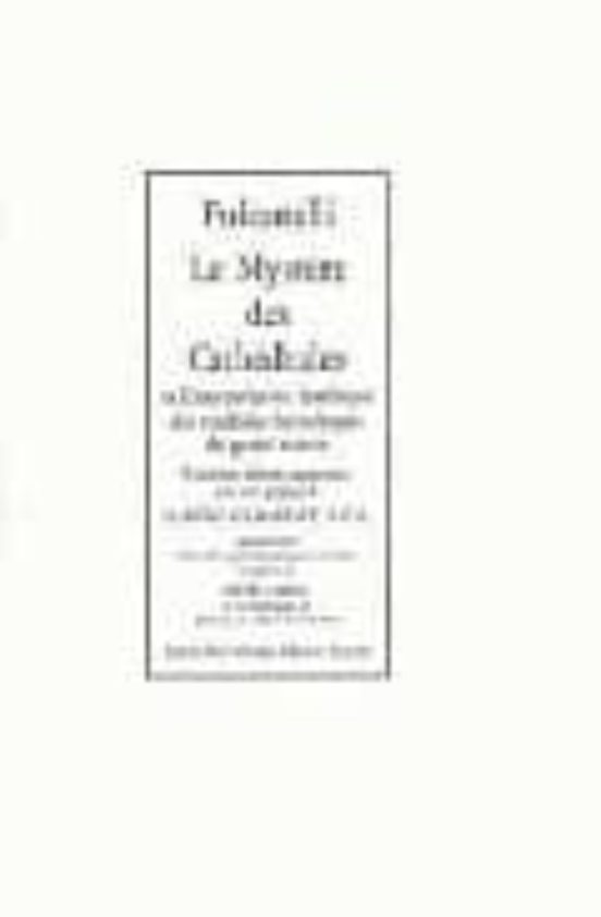 Le Mystere des Cathedrales