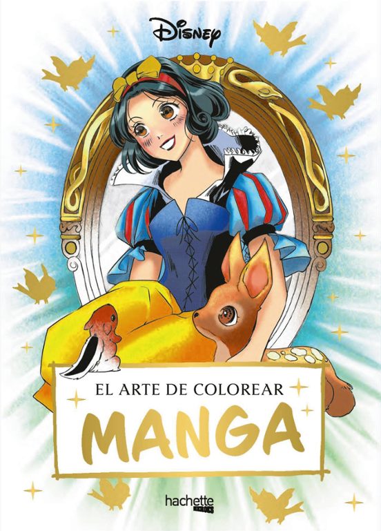 El Arte De Colorear Manga Disney