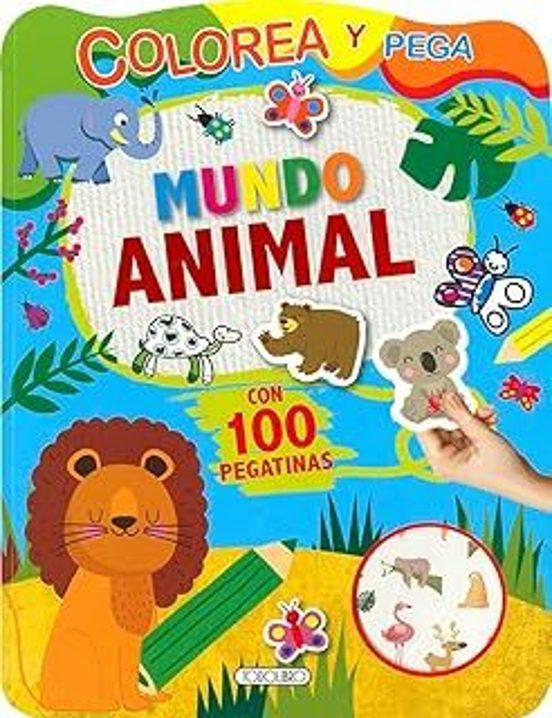 Mundo Animal. Colorea Y Pega