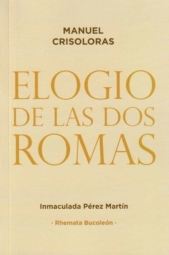 Elogio De Las Dos Romas