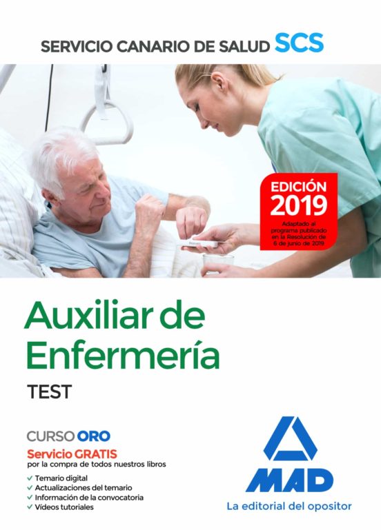 Auxiliar De Enfermería Del Servicio Canario De Salud. Test