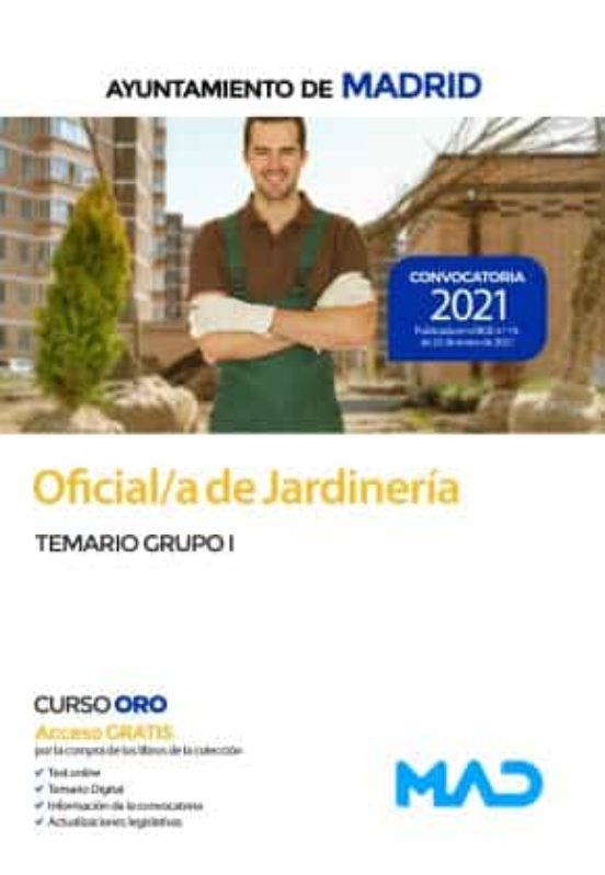 Oficial/a De Jardinería Del Ayuntamiento De Madrid