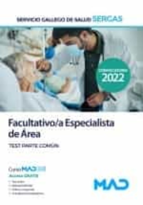 Facultativo/a Especialista De Área Del Servicio Gallego De Salud . Test Parte Común