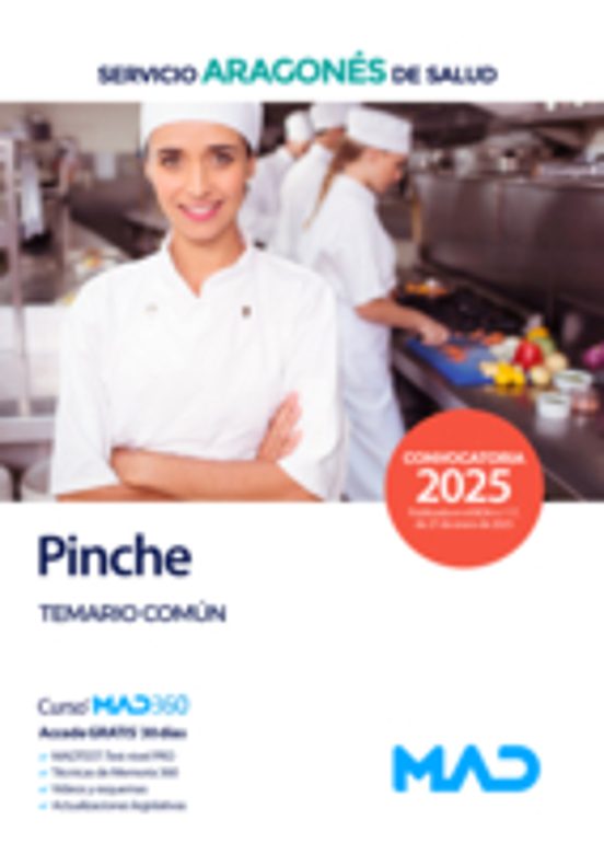 Pinches Del Servicio Aragonés De Salud 2025. Temario Materia Común