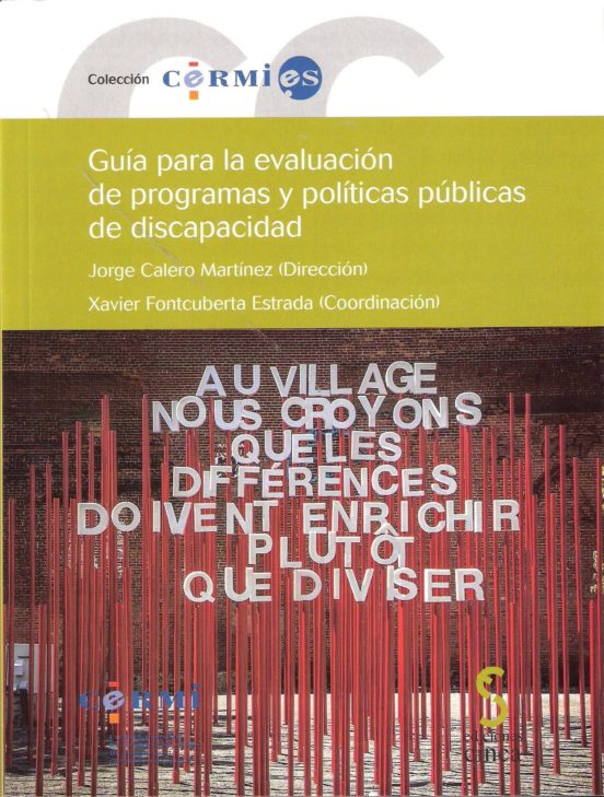Guía Para La Evaluación De Programas Y Políticas Públicas De Discapacidad