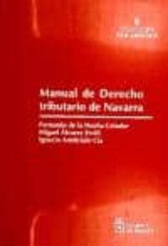 Manual De Derecho Tributario De Navarra