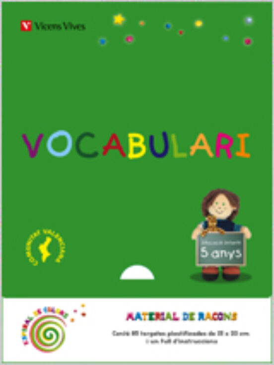 Capsa de Vocabulari. E. Màgica 5 Anys Infantil 5 Años Valencia
