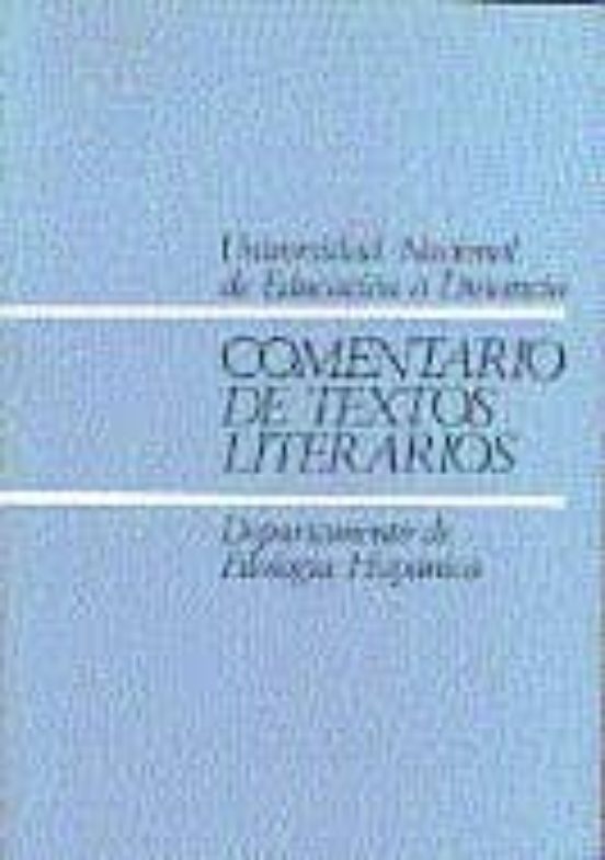 Comentario De Textos Literarios