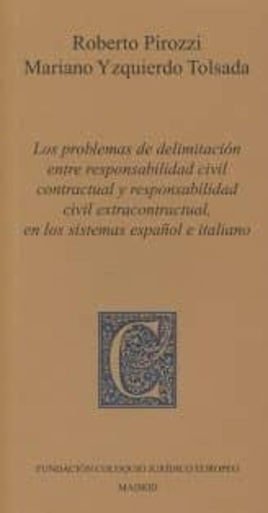 Los Problemas De Delitación Entre Responsabilidad Civil Contractual Y