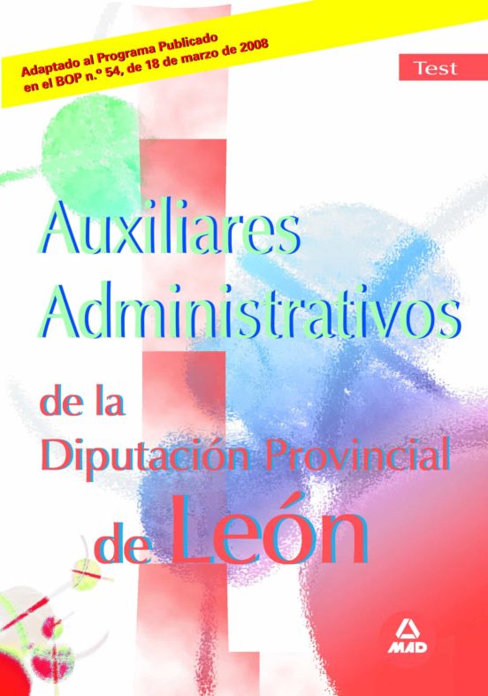 Auxiliares Administrativos De La Diputación Provincial De León. Test