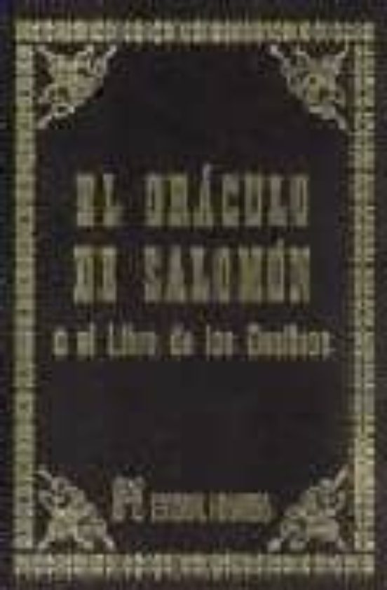 El Oraculo De Salomon O El Libro De Los Destinos
