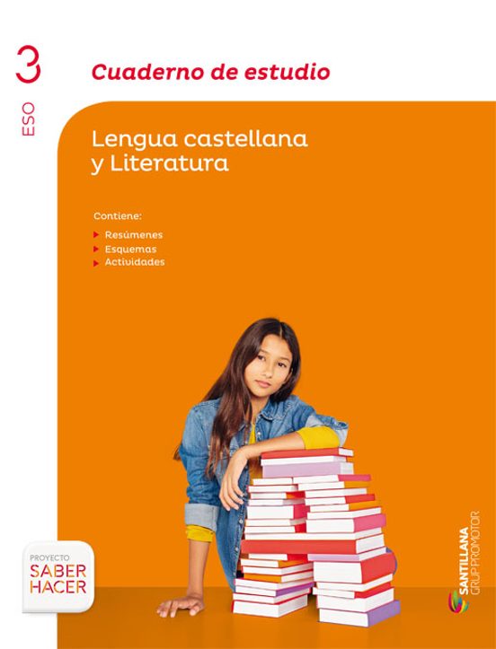 Lengua Castellana Y Literatura 3º Eso Cuaderno Estudio Ed 2015