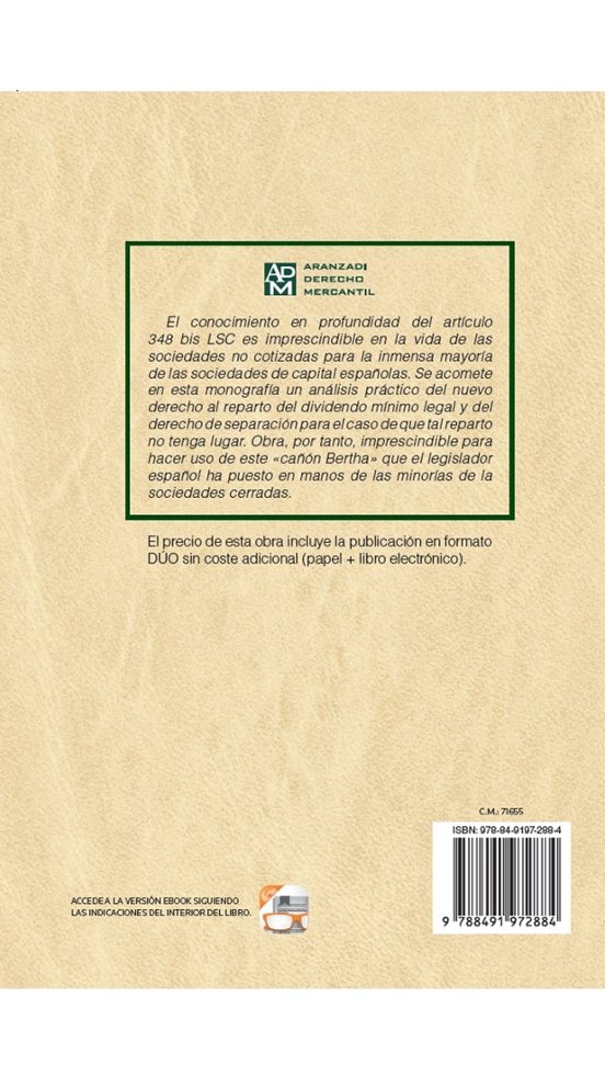 La Separación Como Alternativa Al Reparto De Dividendos En Las Socieda