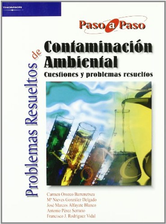 Problemas Resueltos de Contaminacion Ambiental: Cuestiones y Prob Lema