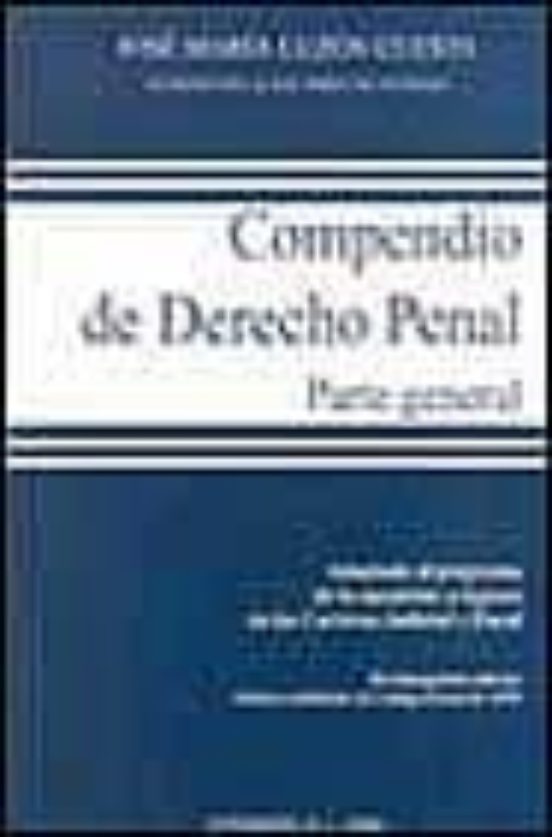 Compendio De Derecho Penal Parte General