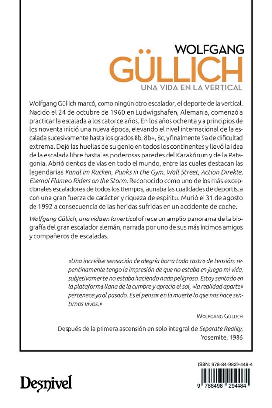 Wolfgang Gullich: Una Vida en la Vertical