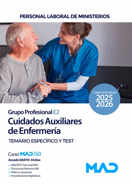 Cuidados Auxiliares De Enfermería . Temario Espe