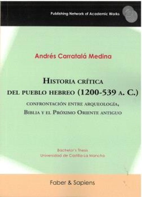 Historia Crítica Del Pueblo Hebreo