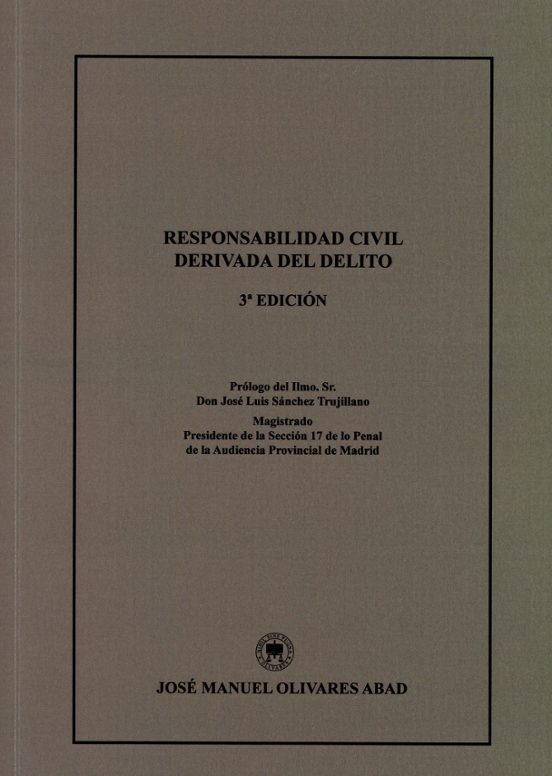Responsabilidad Civil Derivadas Del Delito 2023