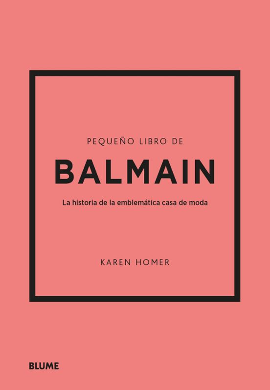Pequeño Libro De Balmain