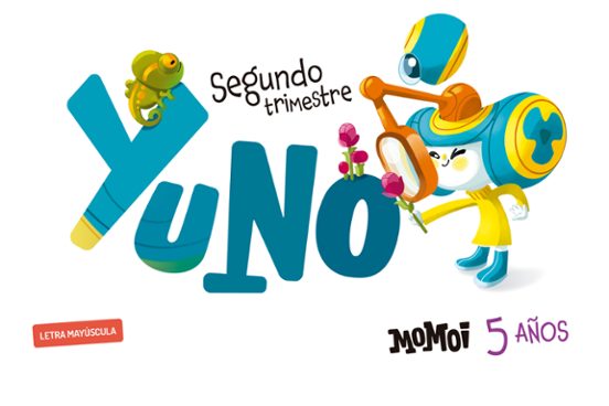 Momoi 5 Años. Mayúscula. Segúndo Trimestre