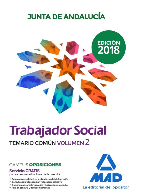 Trabajador Social De La Junta De Andalucía. Temario Común Volumen 2