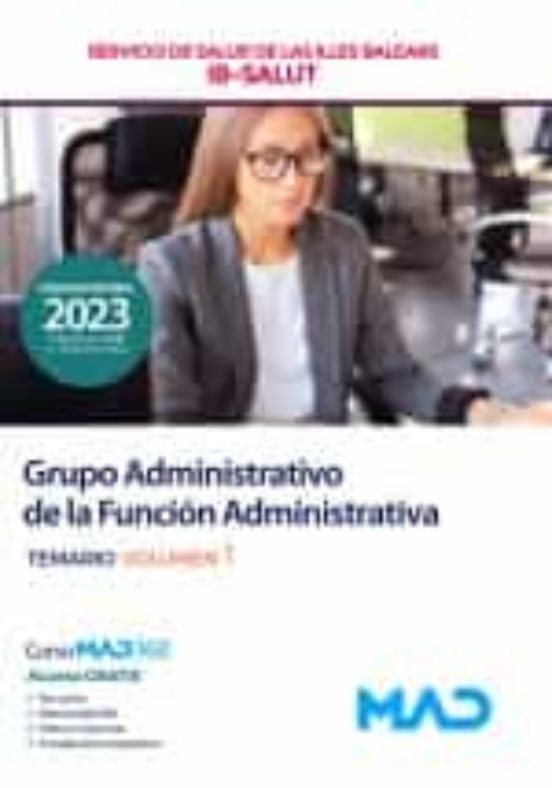 Administrativo/a Del Servicio De Salud De Las Illes Balears