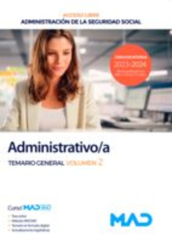 Administrativo/a Seguridad Social Acceso Libre De La Administracion Ge