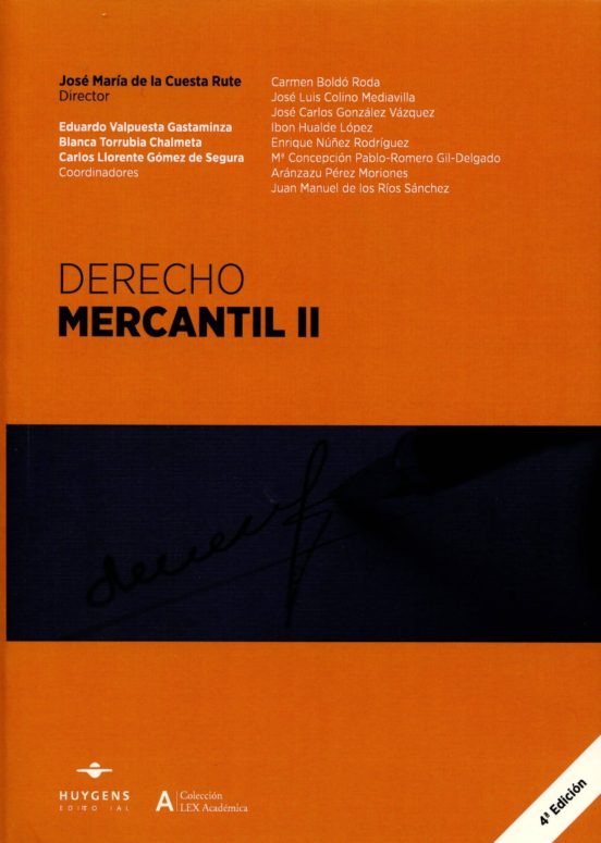 Derecho Mercantil II
