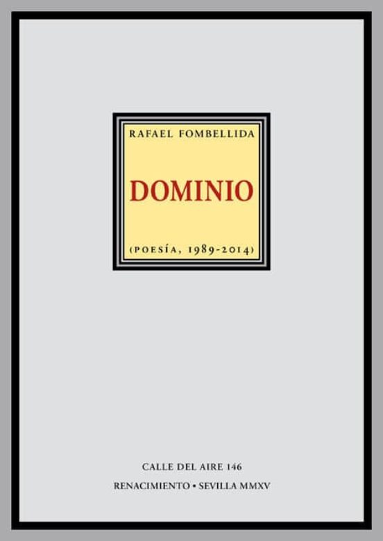 Dominio: Poesia 1989-2014